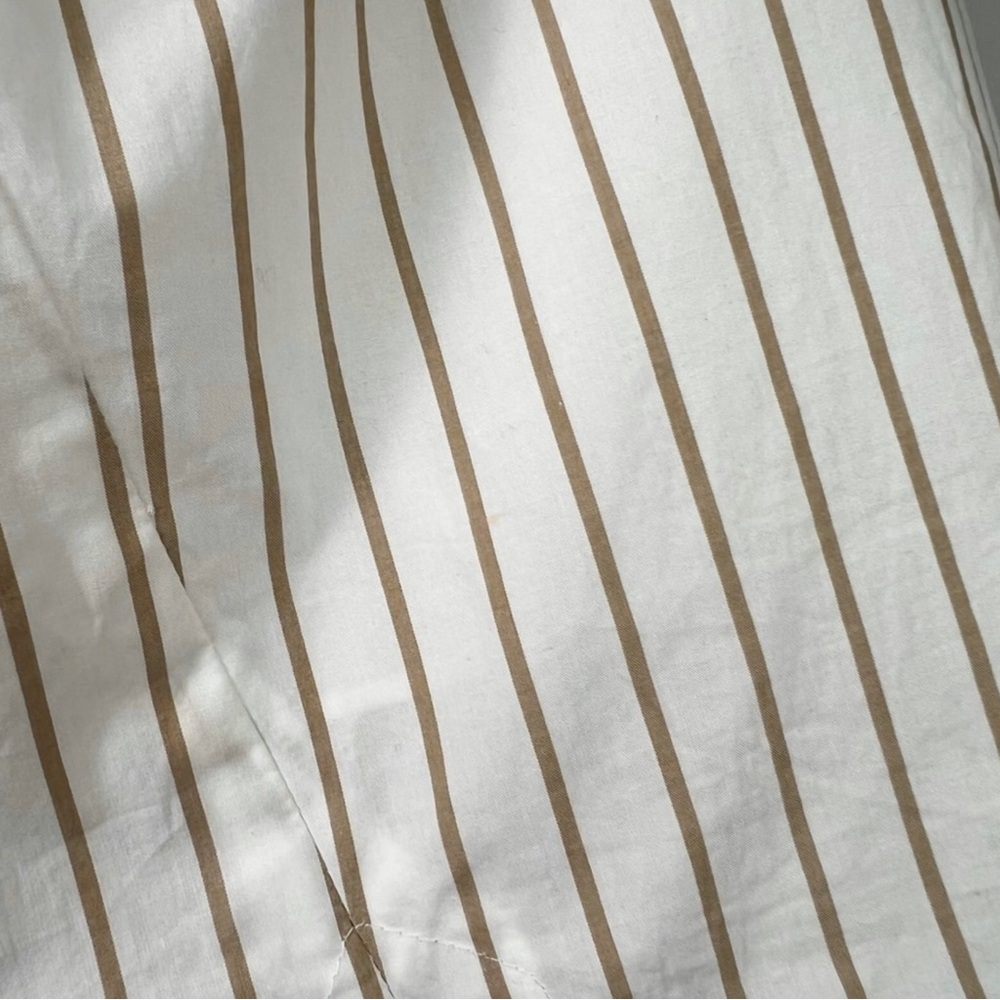 FRAME STRIPED RUFFLE STRAP COTTON TOP - Picture 7 of 11